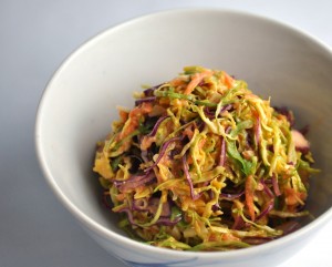 shaved brussels sprout salad 2