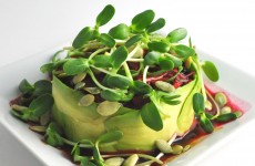 Slider avocado-wrapped salad EV