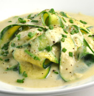 Zucchini Pappardelle